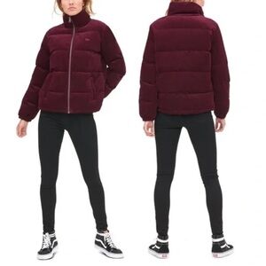 Levi's Deep Burgundy Puffer Jacket